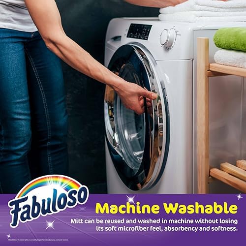 Fabuloso Microfiber Cleaning Mitt Glove, One Size - Image 5