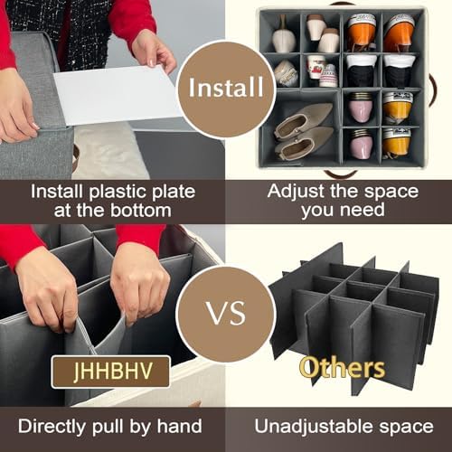 1 Pack Shoe Organizer for Closet - Image 3