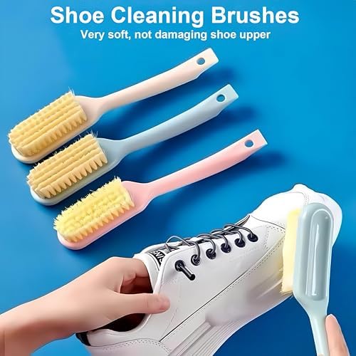 3 Pack Shoe Brush for Cleaning Shoe Scrubber Brushes Shoe Cleaner Brush - Image 4