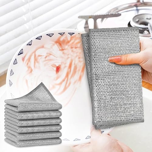 Double-Layer Steel Wire Cleaning Cloth - Image 6