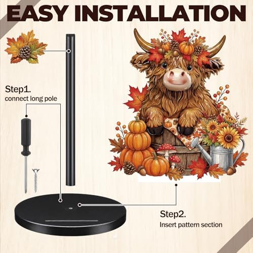 Novabright Holiday Wooden Paper Towel Holder - Image 5
