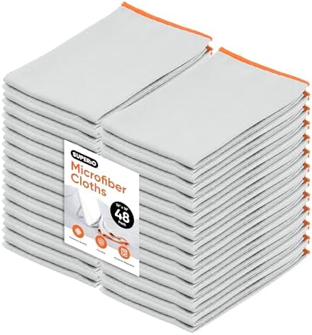 Superio Microfiber Glass, Window Cleaning Cloth by Superio