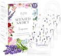 13 PCS Lavender Sachets Bags for Drawers and Closets, Hanging Scented Sachets by Unknown