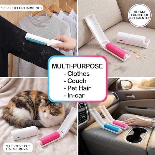 16PCS Mini Lint Roller, Reusable Lint Roller - Image 6