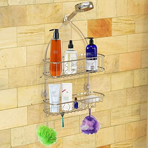 Simple Houseware Hanging Shower Head Caddy Organizer, 26 x 16 - Image 4