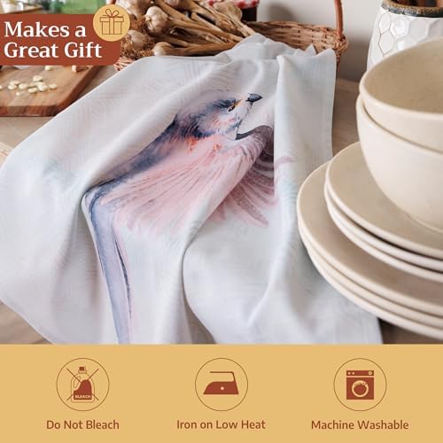Maison d' Hermine Kitchen Towels Set of 3 Reusable 100% Cotton 27.50" x 20" - Image 5