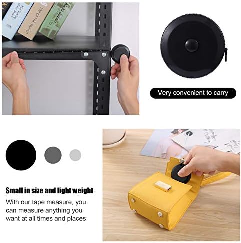 Tape Measure Body Measuring Tape, Retractable 60 Inch Soft Mini Measuring Tape - Image 6