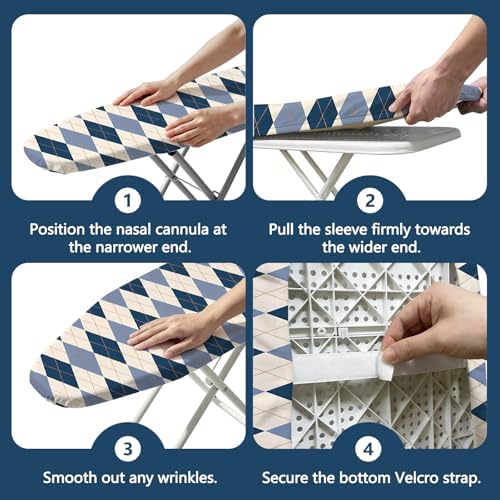 Padded Ironing Board Cover, 15 * 54 in Standard Size Ironing Board Covers - Image 7