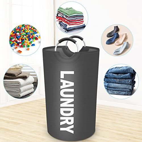 90L Large Laundry Basket, Dirty Clothes Waterproof Laundry Hamper - Image 6