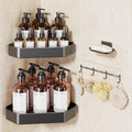 Veken Aluminum Corner Shower Caddy 4-Pack, Never Rust&Large Capacity by Veken