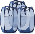 TECHMILLY Collapsible Mesh Pop Up Laundry Hamper by TECHMILLY