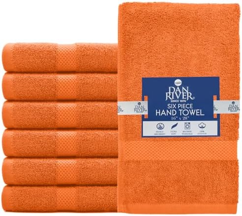 DAN RIVER 6-Pack Premium Hand Towels - Image 6