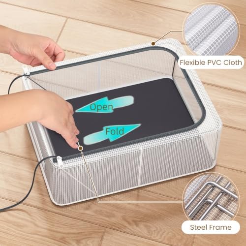 1 Pack Clear Shoe Storage Boxes - Image 2