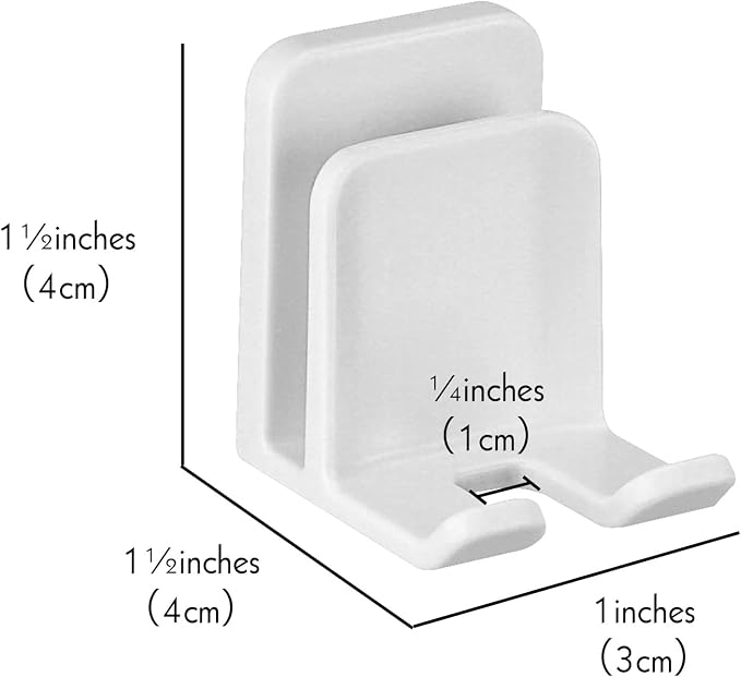 4 PCS Toothbrush Holder Wall Mounted - Image 2