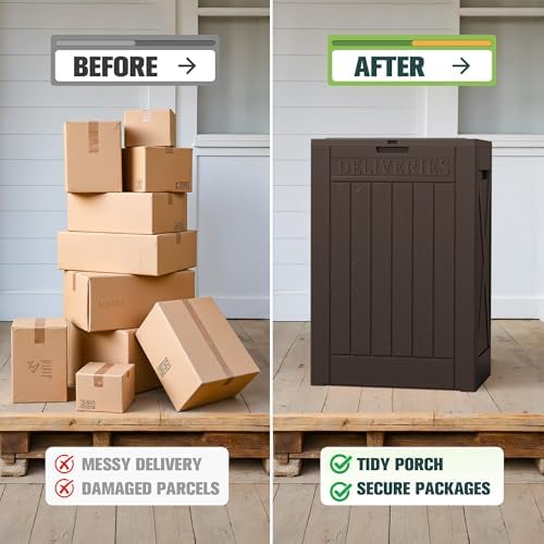 Greesum 52 Gallon Large Outdoor Package Delivery Box - Image 3