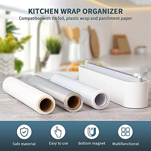 Refillable Magnetic Plastic Wrap Dispenser - Image 5