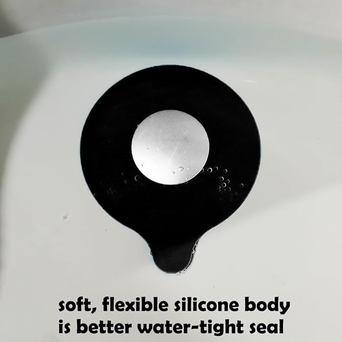 Seatery Bathroom Sink Stopper, Tub Stopper, Bathtub Drain Stopper, Bath Tub Plug - Image 4