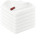 Nialnant 100% Cotton Dish Rags, Waffle Weave Dish Towels by Nialnant