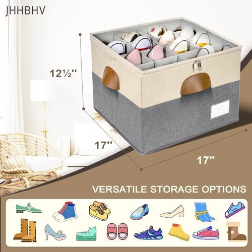 2 Pack Shoe Organizer for Closet - Image 6