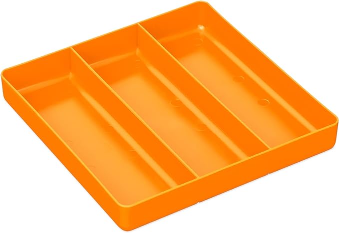 Ernst Manufacturing Toolbox Tray: Stackable Tray in Orange by ErnstManufacturingInc