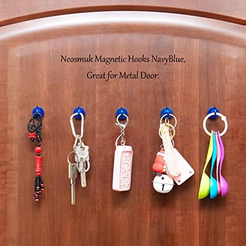 Neosmuk Magnetic Hooks for Cruise Cabins, 40lb Heavy Duty, 6 Pack - Image 5