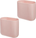 iDesign Small Slim Plastic Bathroom Trash Can by iDesign