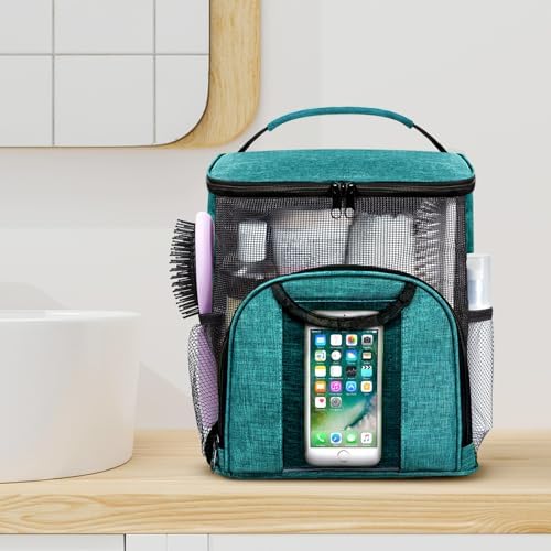 Attmu Mesh Shower Caddy Portable Dorm Room Essentials, Toiletry Tote Bag - Image 7