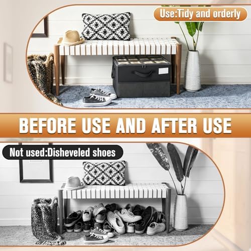 2 Pack Shoe Storage Organizer Box - Image 4