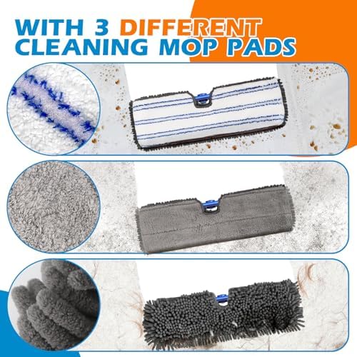 Masthome Flip Microfiber Mop, Wet Dry Dust Mop - Image 4