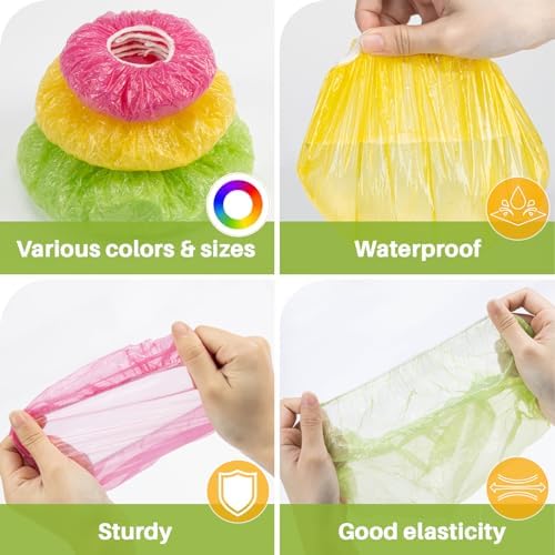 MAQIHAN 80Pcs Bowl Covers Reusable - Image 3
