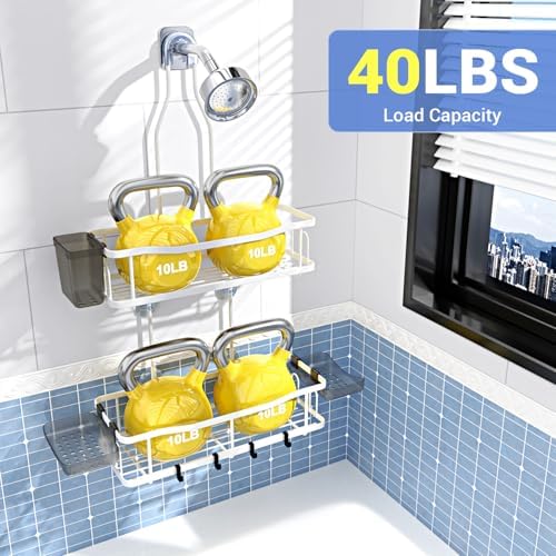 Hanging Shower Caddy Over Shower Head - Image 4