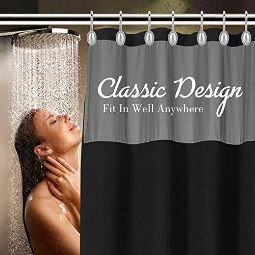 Chrome Shower Curtain Hooks, Anti-Rust Zinc Alloy Bathroom Rings - Image 4