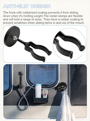 Universal Hook for Metal Surface, Magnet Towel Bar Bracket No Drilling Magnetic - Image 3