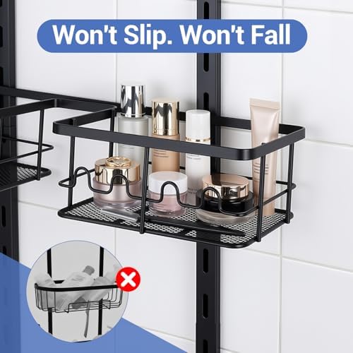 Extra Large Shower Caddy Hanging, Rust-Resistant Shower Organizer Hanging - Image 4