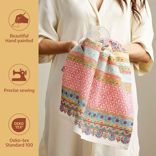Maison d' Hermine Kitchen Towels Set of 3 100% Combed Cotton 27.50"x20" - Image 2
