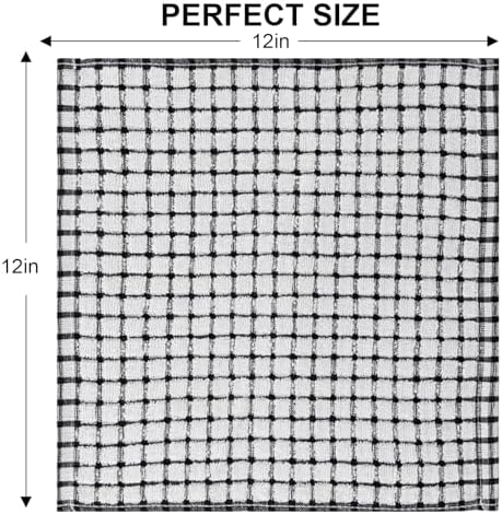 Kitinjoy Cotton 8 Pack Terry Kitchen Dish Cloths - Image 6