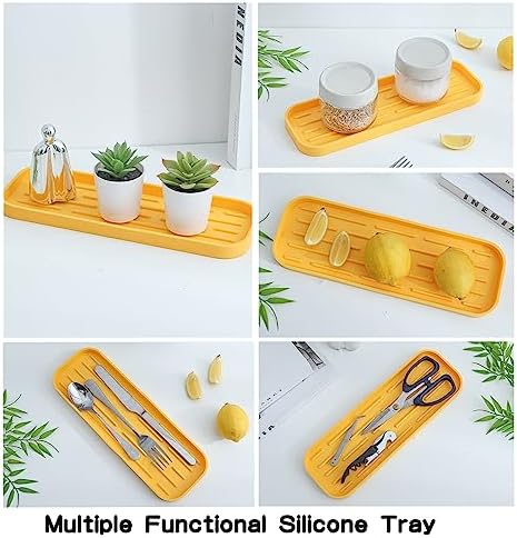 MicoYang Silicone Kitchen Sink Organizer Tray - Image 5