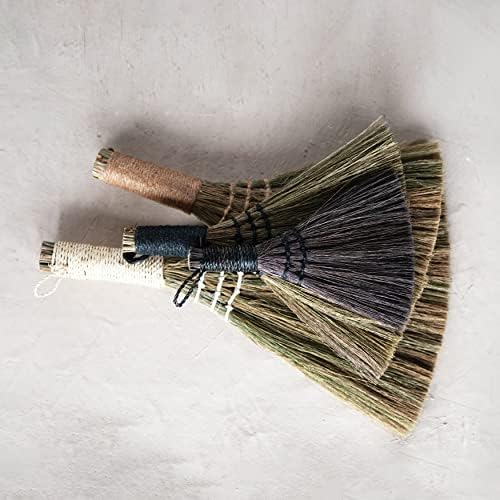 Whisk Brooms with Yarn Wrapped Handles - Image 5