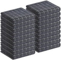 Homaxy 100% Cotton Terry Kitchen Towels, 18 Pack, Dark Grey by Homaxy