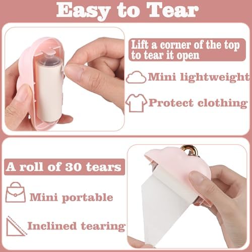 Mini Lint Roller Travel Size, Reusable Lint Roller - Image 3