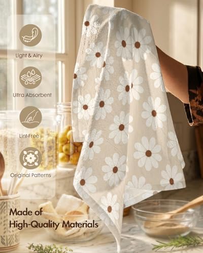 Miss Adola 2 Pack 150GSM Flour Sack Kitchen Towels - Image 3