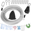 Windspeed Retractable Clothesline Outdoor Heavy Duty Travel Clothesline by WINDSPEED