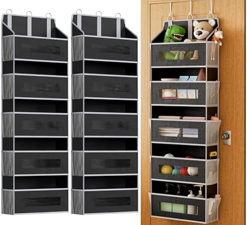 2 Pack 5 Tier Over the Door Organizer by Unknown