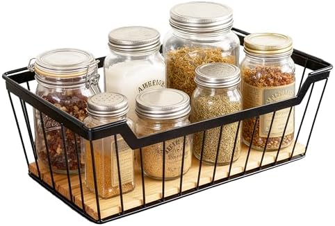 ShabbyDecor Metal Wire Basket - Image 2