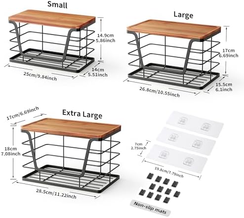 ALOCEO 3 Pack Stackable Storage Bins - Image 3