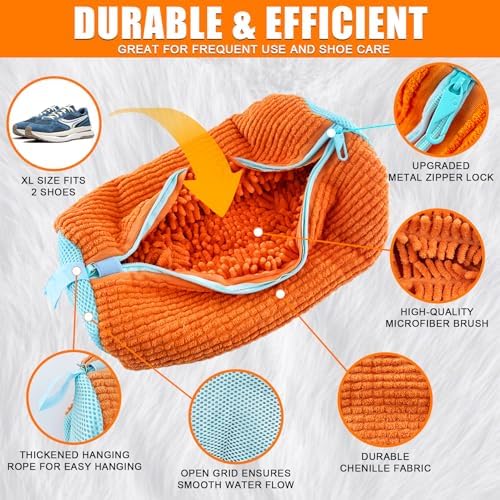 Shoe Washing Machine Bag, 2 Pack Shoe Laundry Bags - Image 2