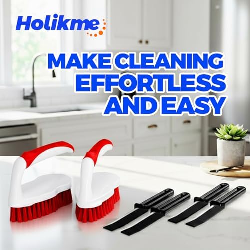 Holikme 6 Pack Cleaning Brush Scrub Brush Kitchen Brush - Image 7