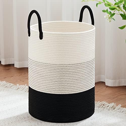 VIPOSCO 100L Extra Large Woven Laundry Basket Hamper by VIPOSCO