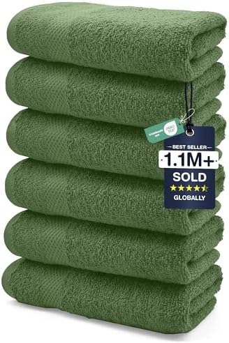 DAN RIVER Luxury Hand Towel – Soft, Quick-Drying, Premium Cotton Towel by DanRiver