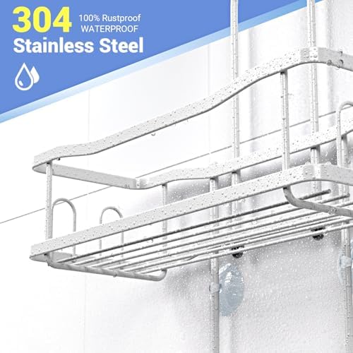 Hanging Shower Caddy Over Shower Head - Image 3
